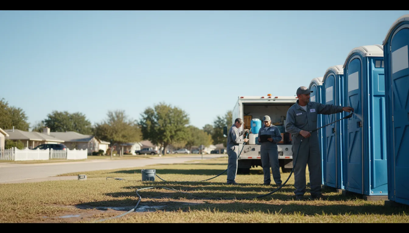Long-Term Portable Toilet Rental in Glendora, MS near me